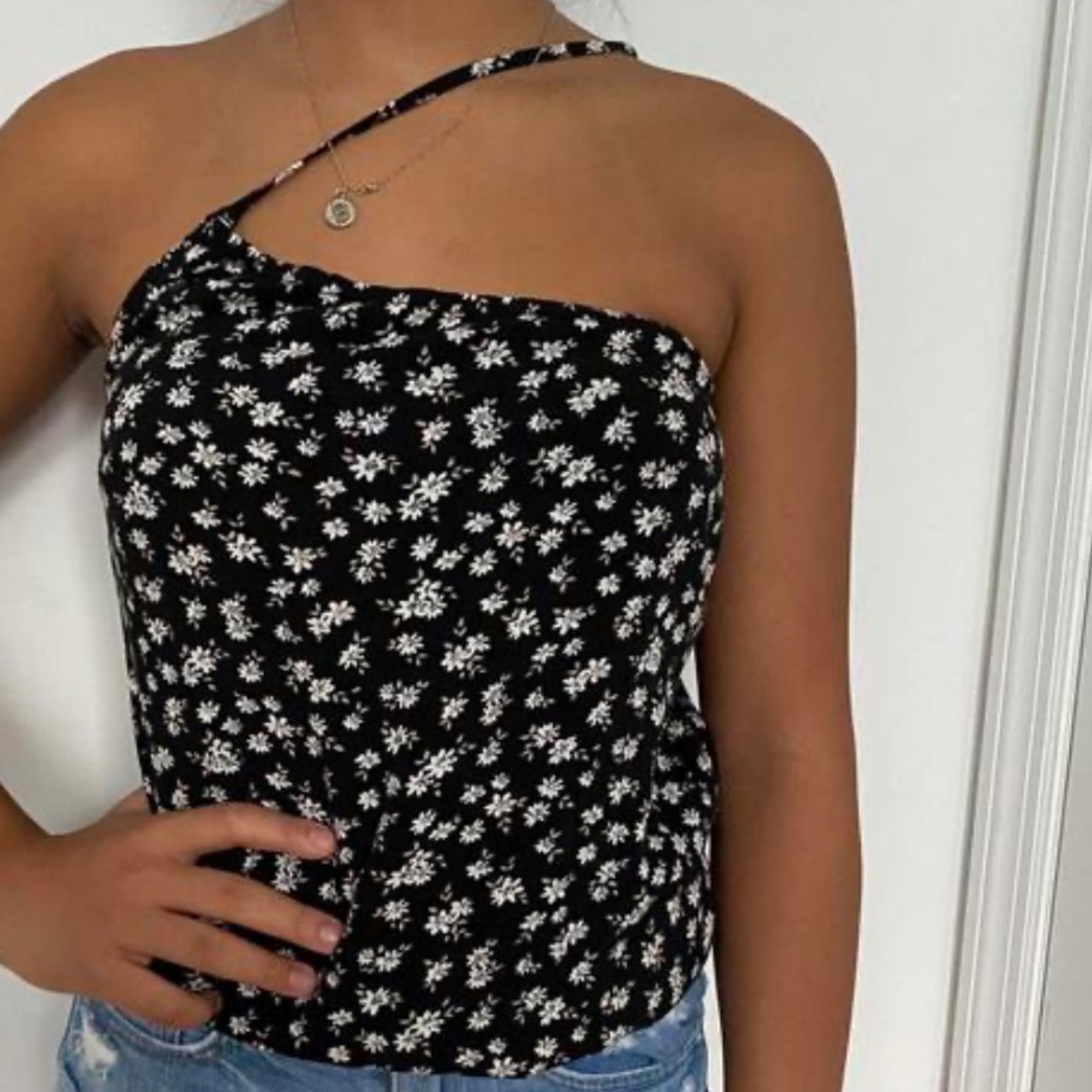 Abercrombie floral bodysuit